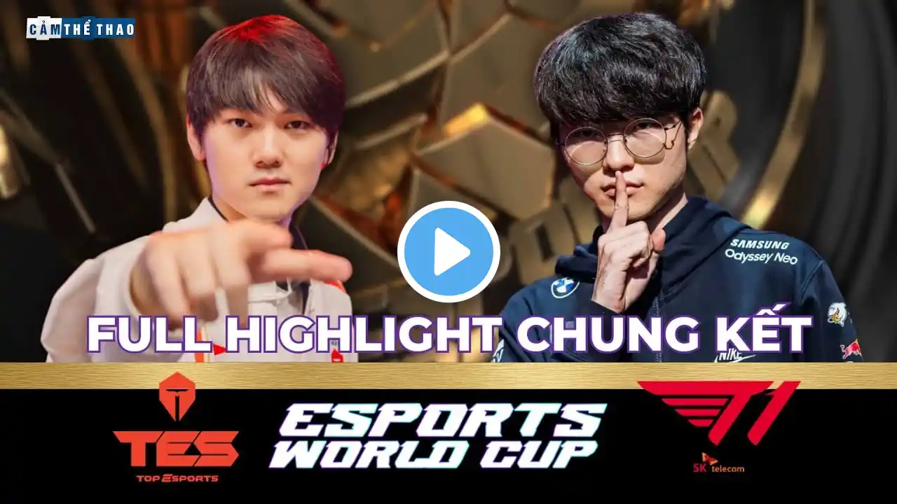 FULL HIGHLIGHT T1 - TES | CHUNG KẾT EWC 2024 | HOÀNG LUÂN & ĐỨC MẠNH