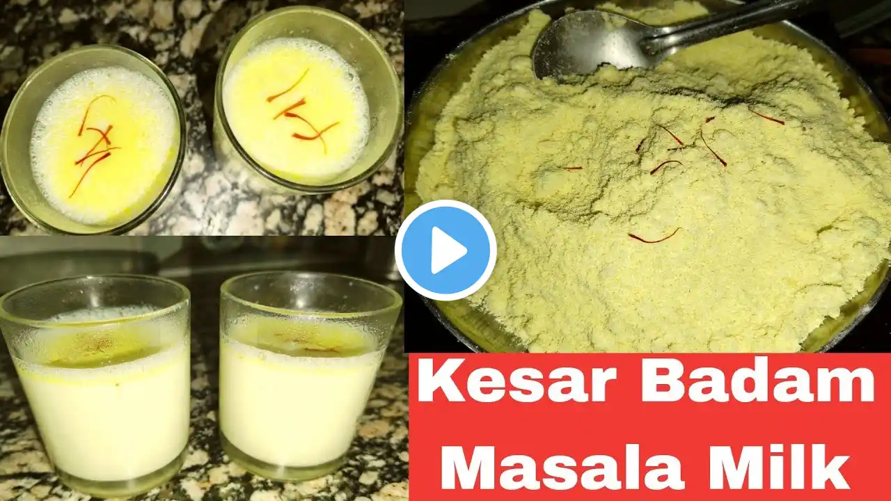 I Made Expensive Kesar Badam Milk || Kesar Badam Milk || #Kesarbadammilk