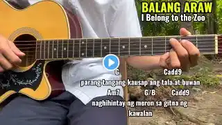 Balang Araw Guitar Chords by I Belong to the Zoo | Guitar Tutorial