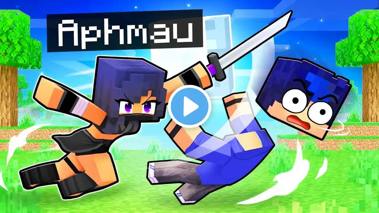 Playing Minecraft as a PROTECTIVE NINJA!