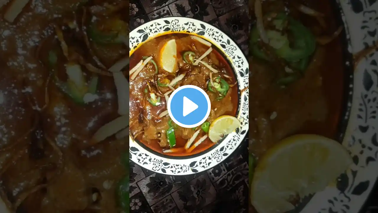 easy way to make delhi style nihari. #viralvideo #food #video #shorts #shortvideo #short #trending