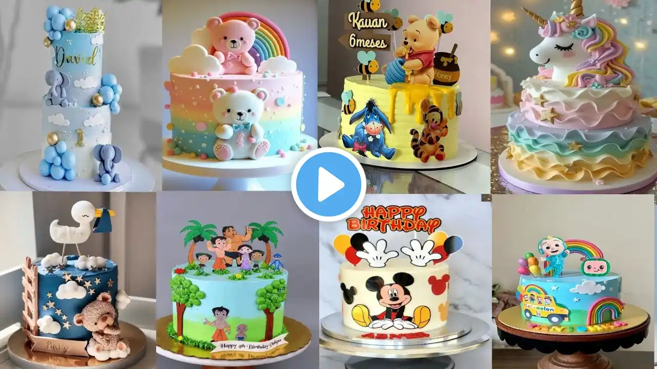 Simple Cake design for babies | Birthday cake Images |60+ First Birthday Cake Ideas | Birthday Cakes