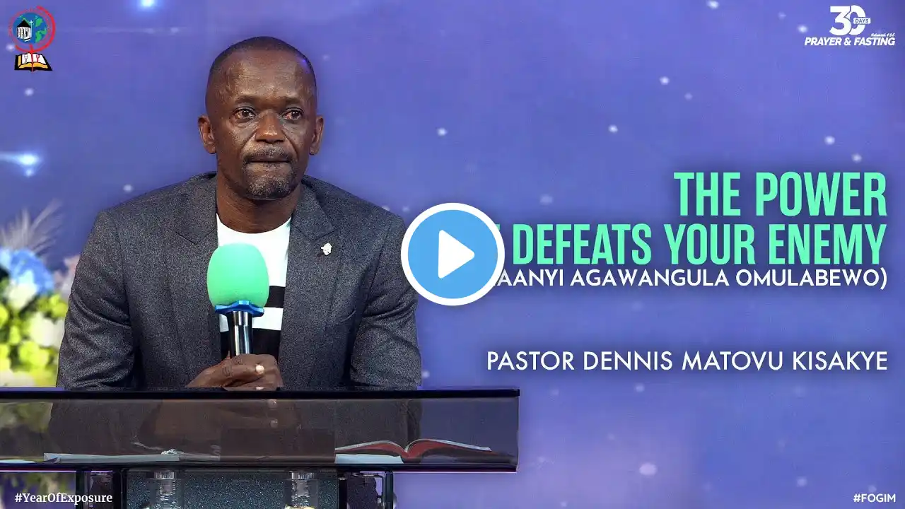 PASTOR DENNIS MATOVU |SUNDAY MID-MORNING SERVICE | DAY 16| 30 DAYS OF PRAYER & FASTING | 16/03/25