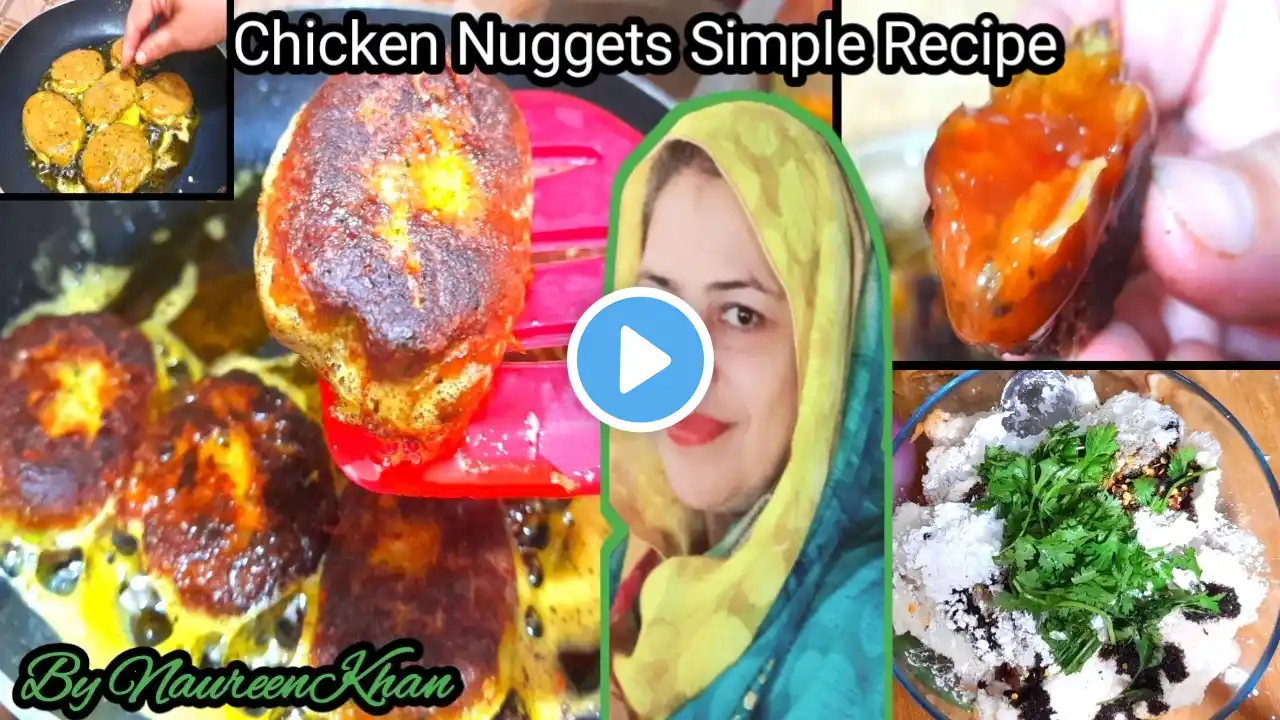 |Chicken Nuggets Simple Recipe|Ramadan Special|Chickan Nuggets|Nuggets|NaureenKhan