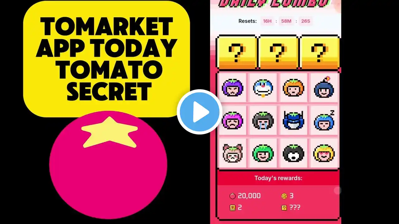 Tomarket app daily Combo Today 29 October | Tomarket Daily Combo Today | Tomarket Combo 30 October