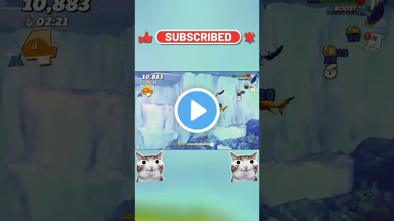 Shark Attack Run mobile #gaming #gameplay #runner #trending #funny #gamer #3d #mobilegames #shorts