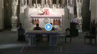 Catholic Mass Hour at Corpus Christi Parish Church Portsmouth NH March 22, 2020