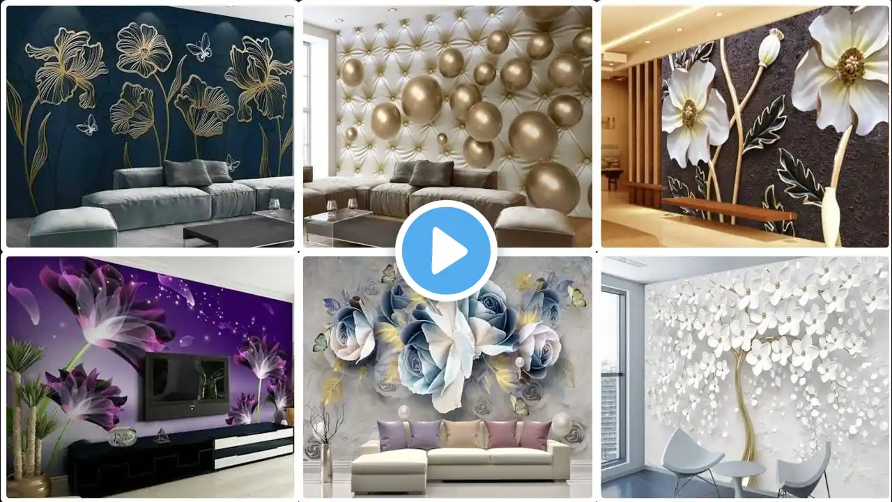 Top 55 ! 3D And 5D Wallpaper Design Ideas 2024 | Latest Wallpaper Ideas For Home #home #design #wall