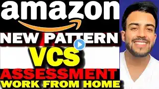 Amazon VCS Detailed Complete Assessment with ANSWERS /  4 ROUNDS / WORK FROM HOME / VCS 2024