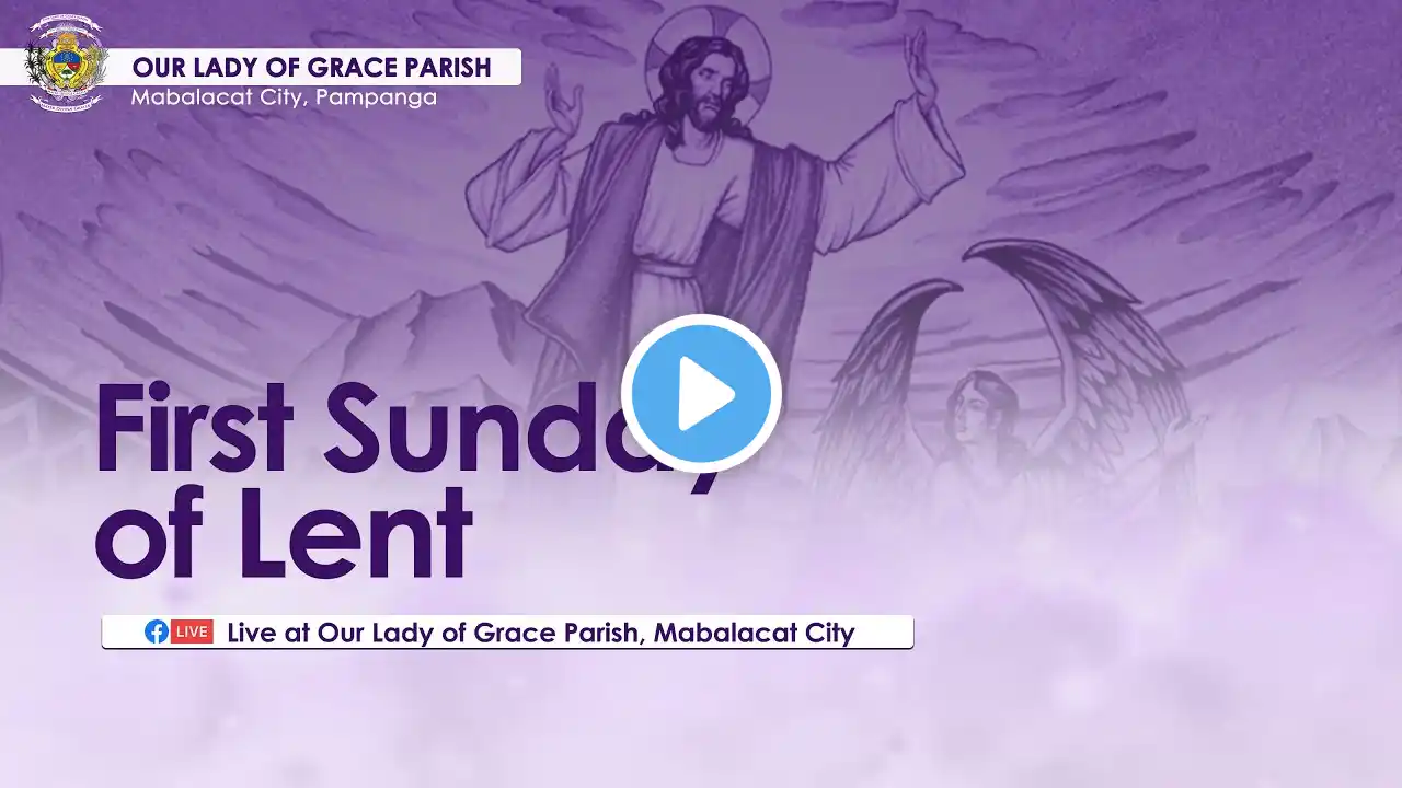 LIVE: First Sunday of Lent | February 26, 2023 | 5:00 P.M. Mass