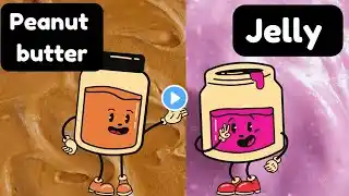 Peanut Butter & Jelly Song | kids Songs | Bed time story for kids