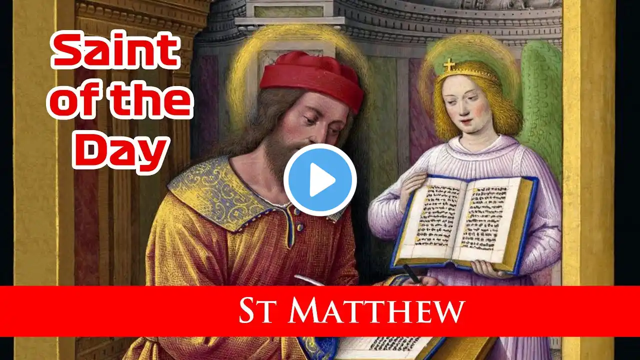 St Matthew - Saint of the Day with Fr Lindsay - 21 September 2024