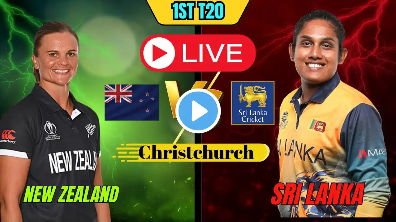 New Zealand Women vs Sri Lanka Women, 1st T20I | Live Commentary Live Score | NZ W VS SL W