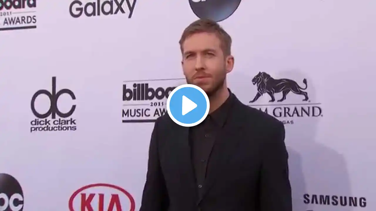 Calvin Harris Red Carpet Fashion - BBMA 2015