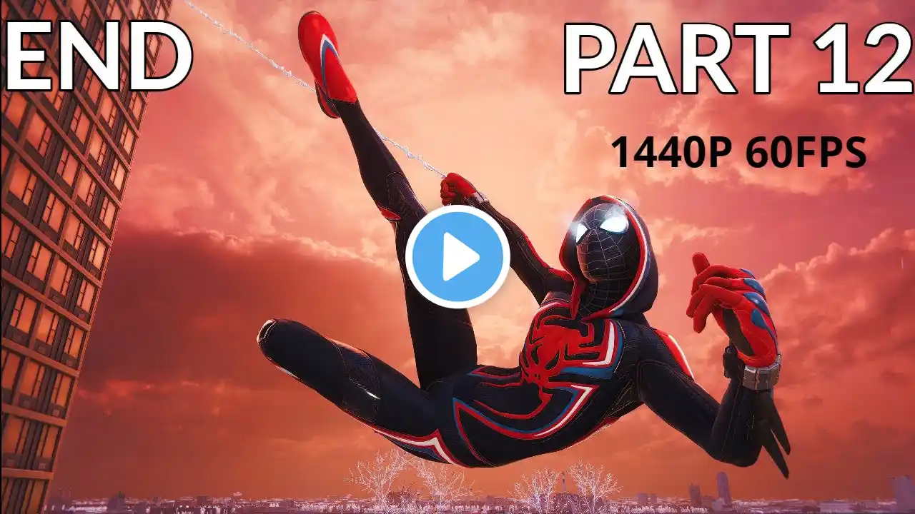 MARVEL'S SPIDER-MAN MILES MORALES 100% Walkthrough Gameplay Part 12 No Commentary (PC - 1440p 60FPS)