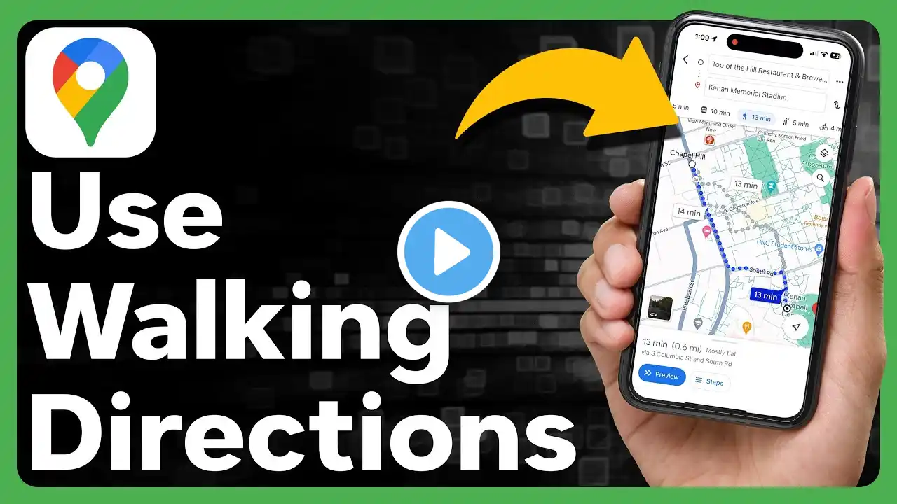 How To Use Walking Directions In Google Maps