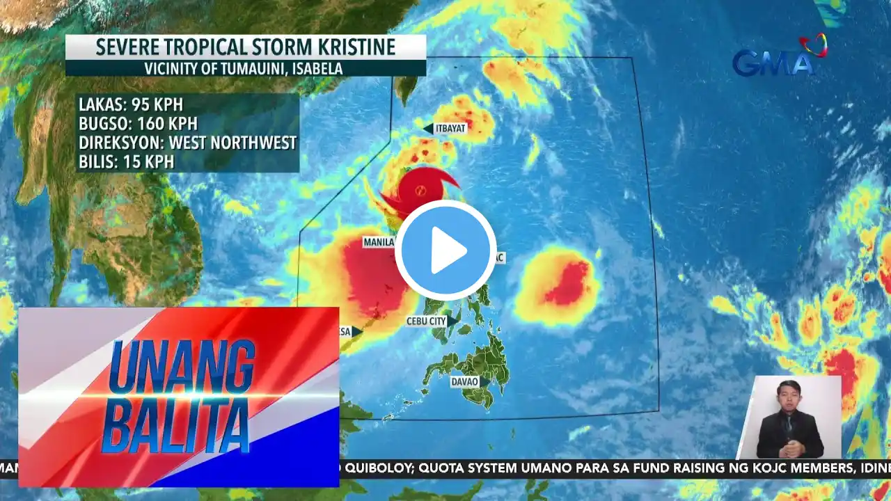 Weather update as of 6:02 AM (October 24, 2024) | Unang Hirit