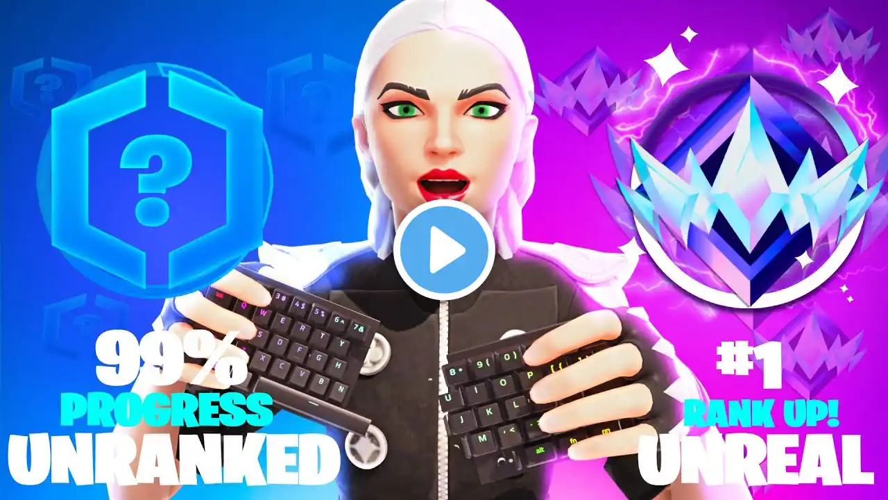Unranked to Unreal Solo Keyboard Ranked Reload Speedrun