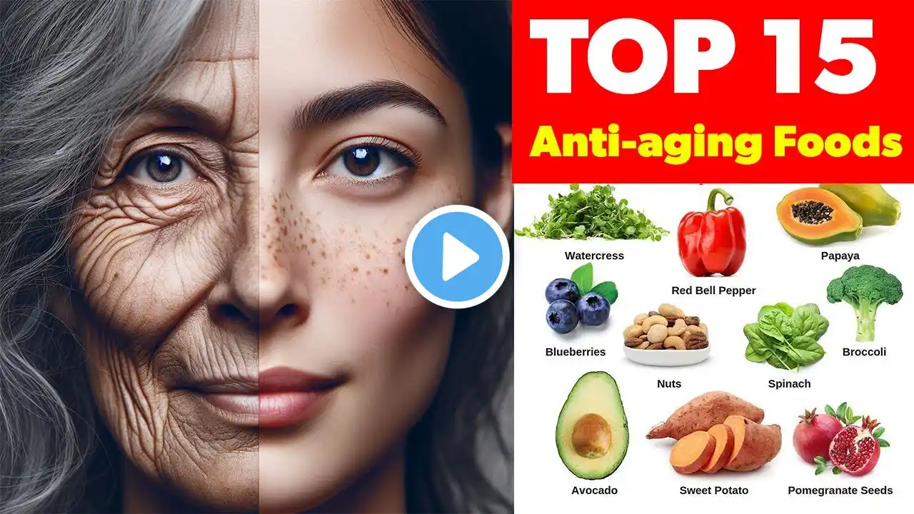 Top 15 Anti-Aging Foods To Eat  After 50