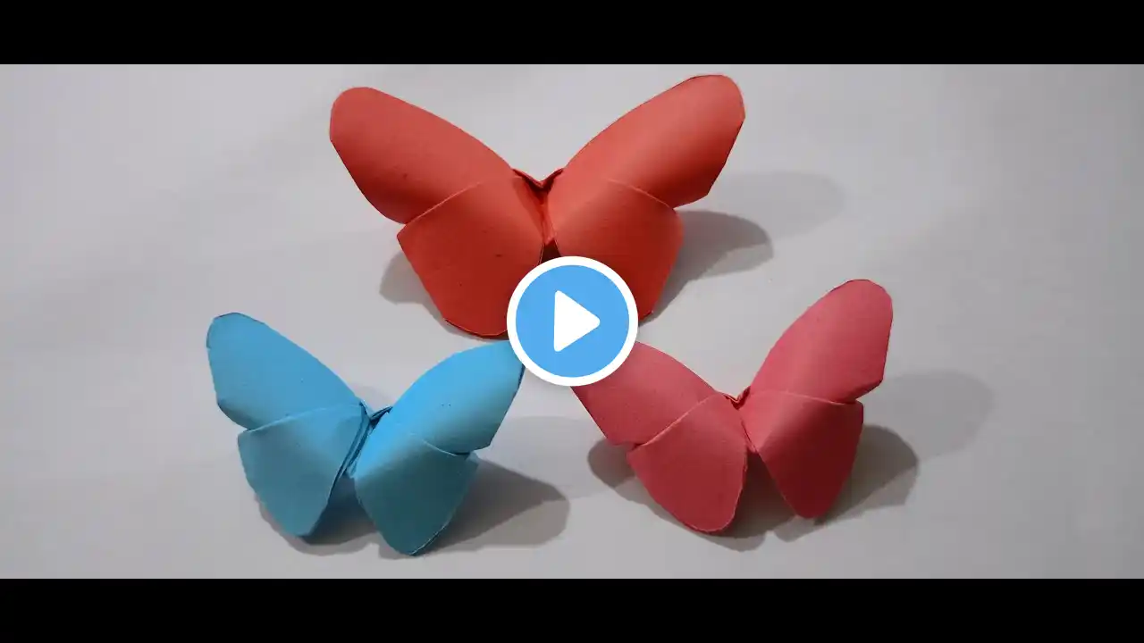 How to make a paper butterflies/easy craft