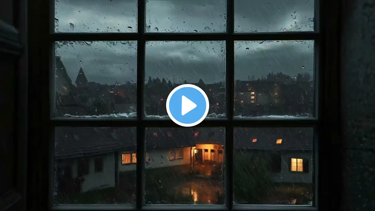 Relaxing Rain Sounds & Piano Music | 10 Hours of Sleep, Study & Meditation Music