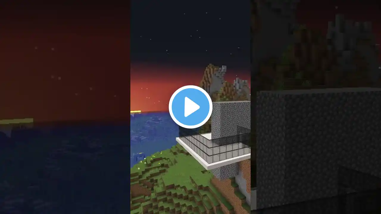 Tiny 🏔️ Mountain 🏡 House... in Minecraft