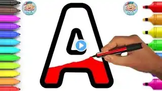 A for Apple B for Ball | अ से अनार | Abcd song | Abcd Rhymes | Abcd phonics song | ABC alphabets#ABC