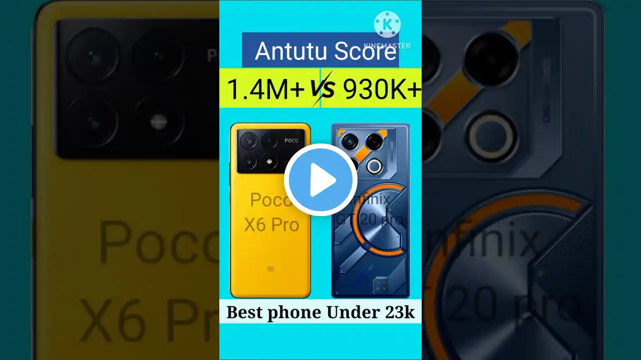 Poco X6 pro vs Infinix GT 20 pro || which one is better?? #pocox6pro #infinixgt20pro