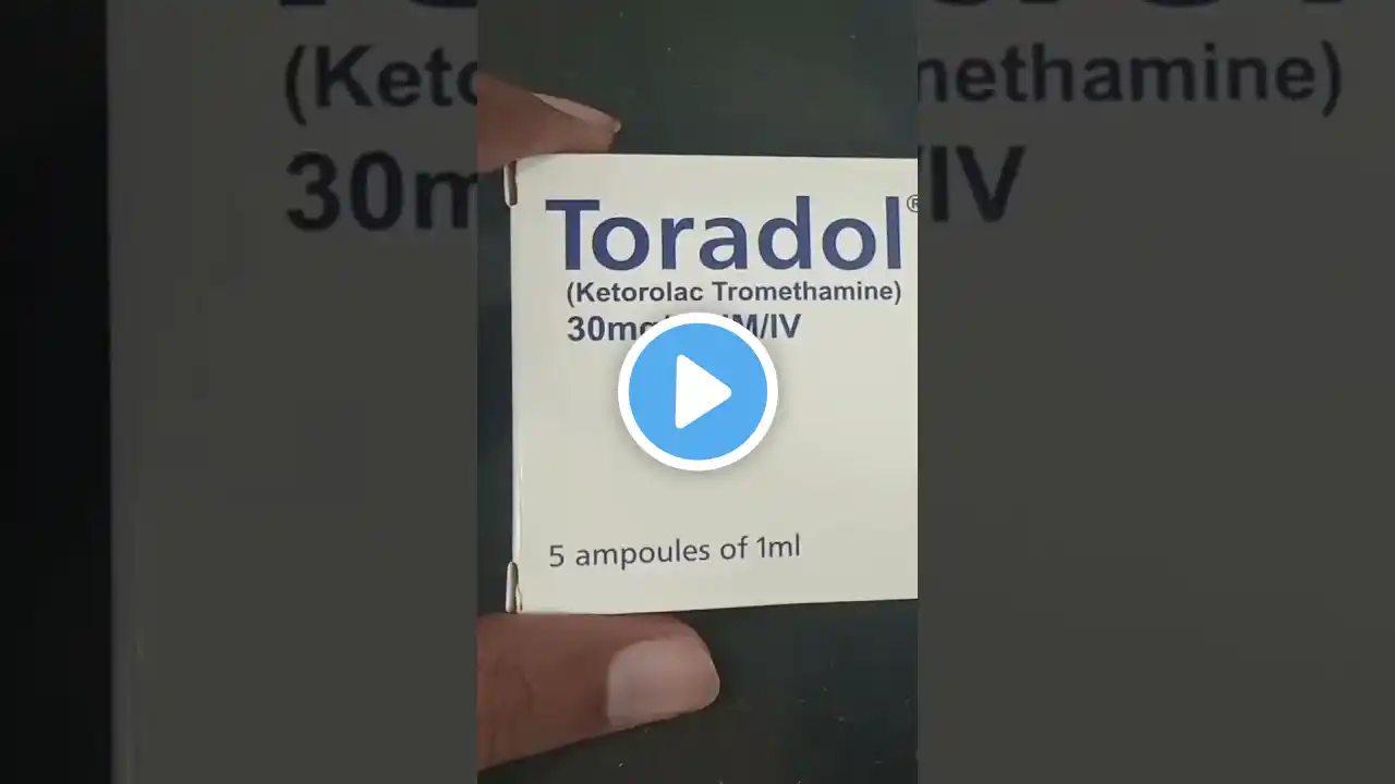 Toradol Injection Uses|Ketorolac 30mg Injection|Painkiller Injection| Toradol Injection Side Effects