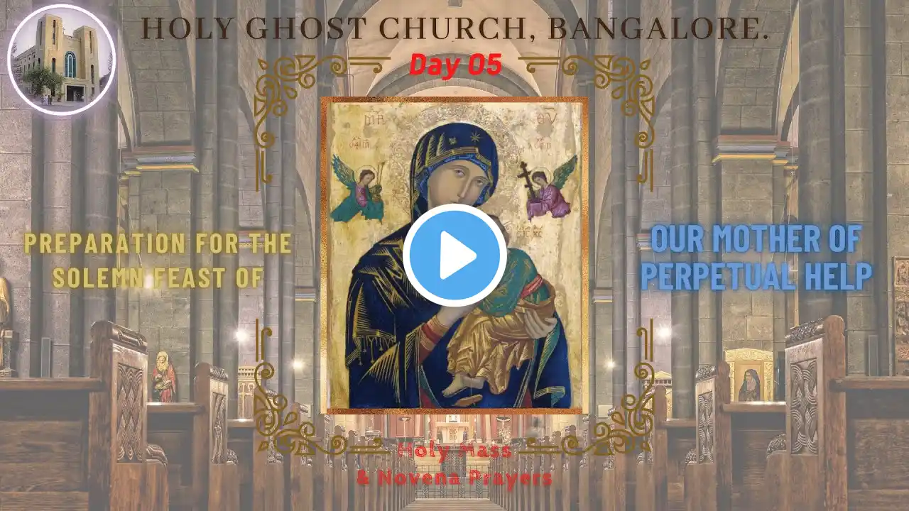 21-Jun-2022 - DAY 5 Novena to Our Mother of Perpetual Help - Tuesday (English) - Holy Ghost Church