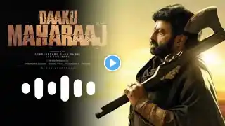 Daaku maharaj new bgm ringtone😎|trending bgm| new ringtone| daaku maharaj new bgm| 2025 bgm ringtone