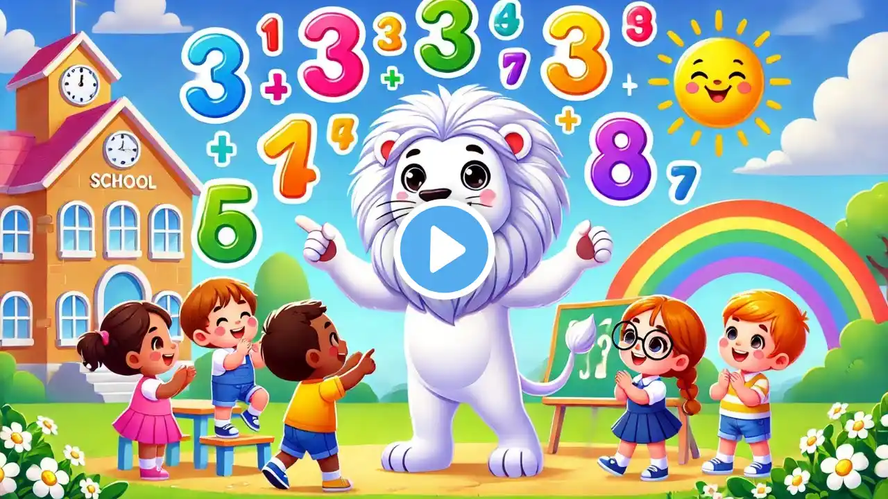 🌟 Lions’ Learning Adventure Song | Fun & Educational Kids Song 🌟