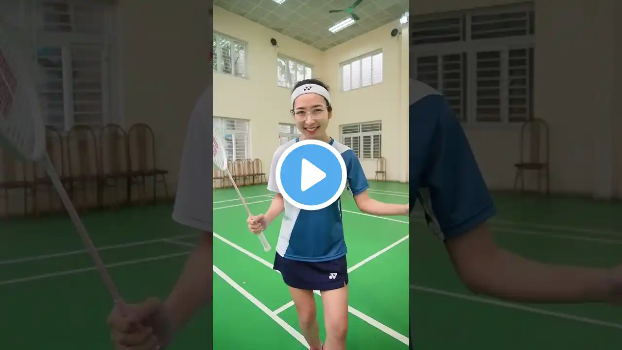 Test vợt Kumpoo rs-01 #ngocbonday #badminton