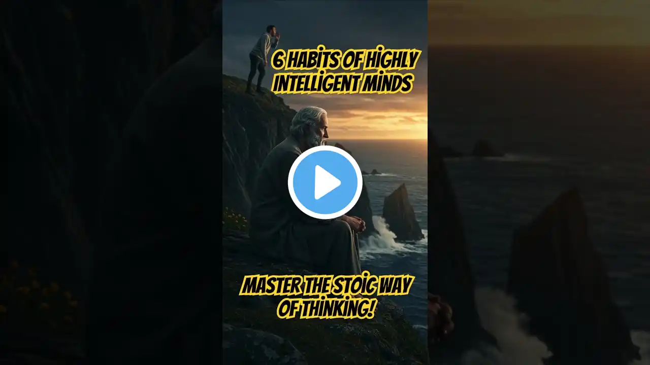 6 Habits of Highly Intelligent Minds – Master the Stoic Way of Thinking! #stoicism #mindset #stoic