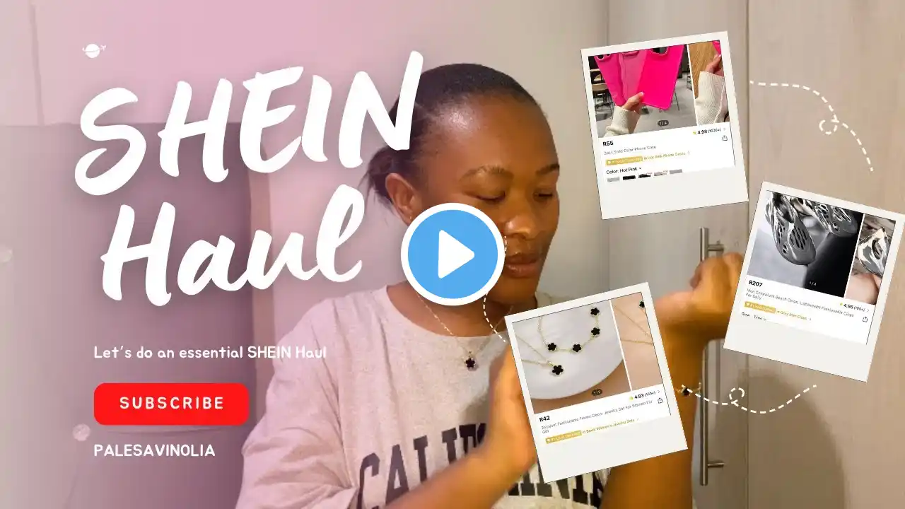 SHEIN Essentials Haul | South African YouTuber | #roadto50subs