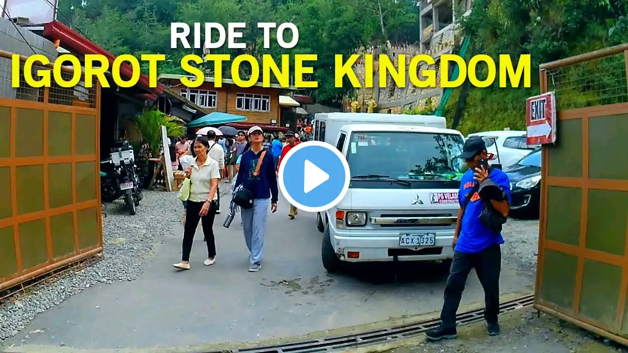 Ito ang daan papuntang Igorot Stone Kingdom | Baguio Ride 2024