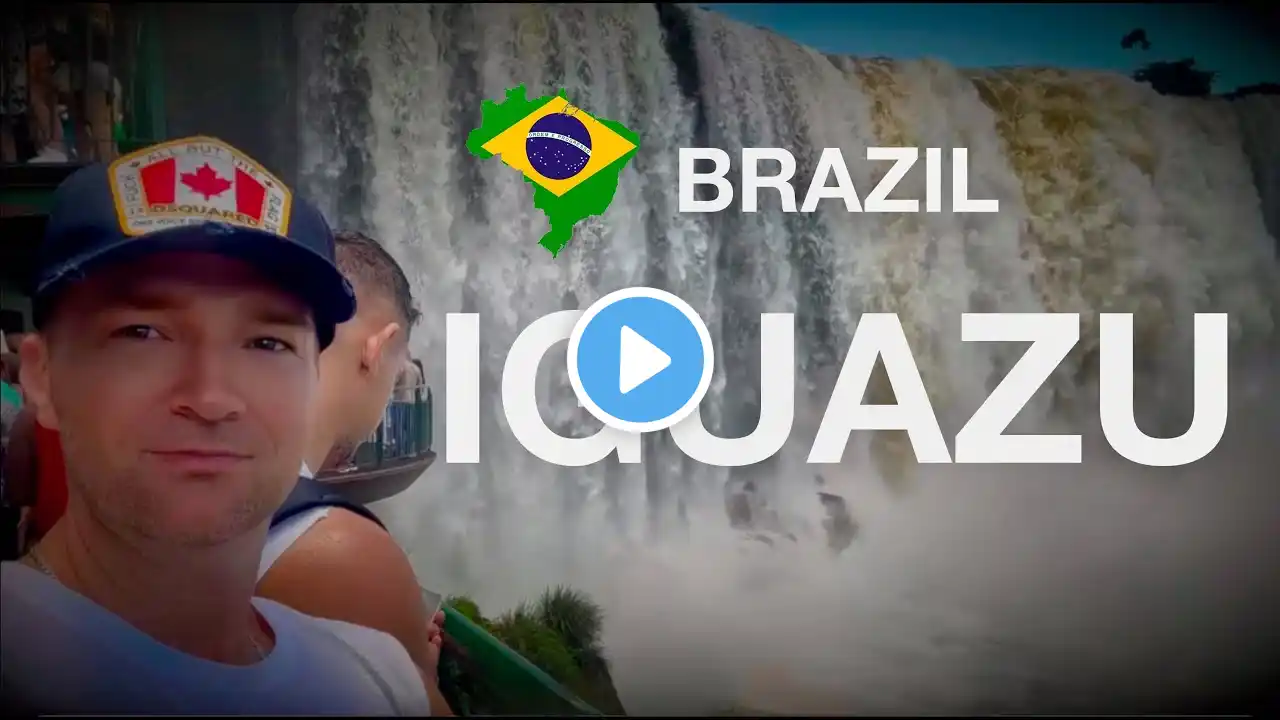 🇧🇷 Iguazu Waterfalls Paradise in Brazil - World's Most Beautiful Place 🌎