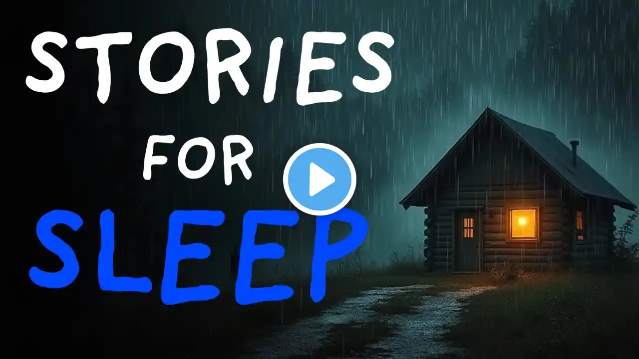 True Scary Stories Told to the Sound of Rain | Relax and Fall Asleep Quickly Vol. 16 l Black Screen