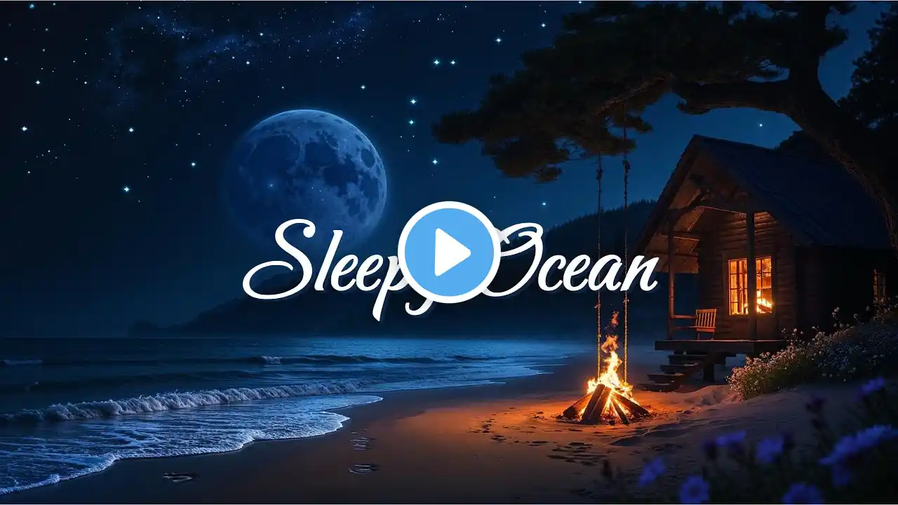 Relaxing Mellow Ocean Waves | Ocean Sounds for Deep Sleep