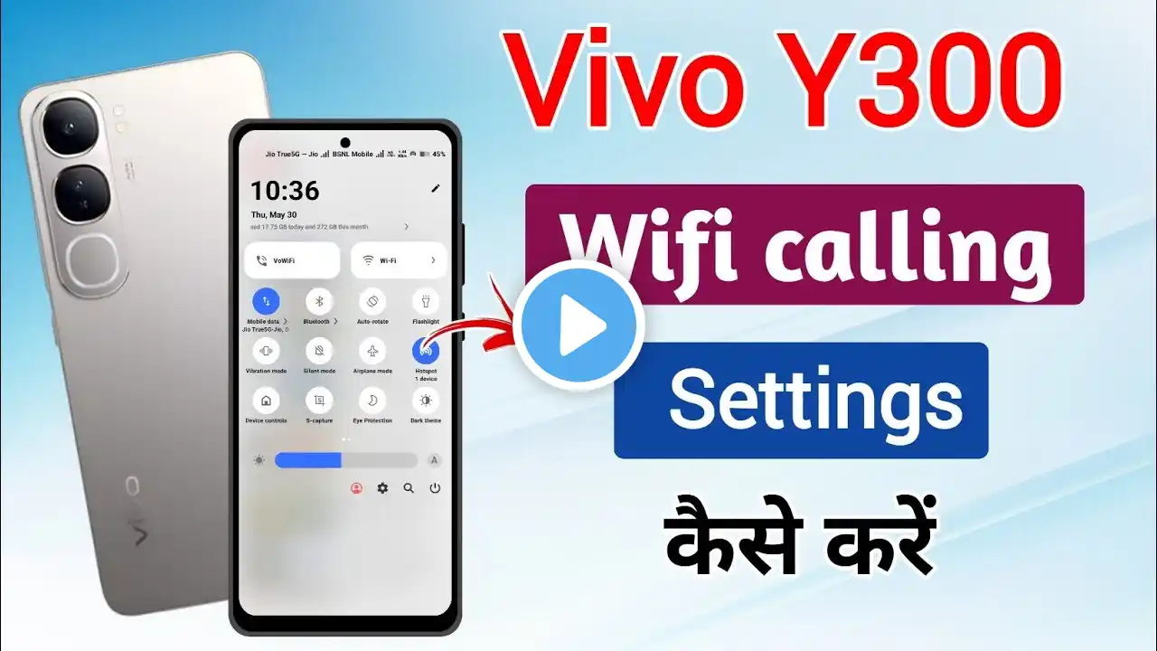 how to enable wifi calling in vivo y400 !! vivo y300 me wifi calling kaise kare !! vivo y300 5g