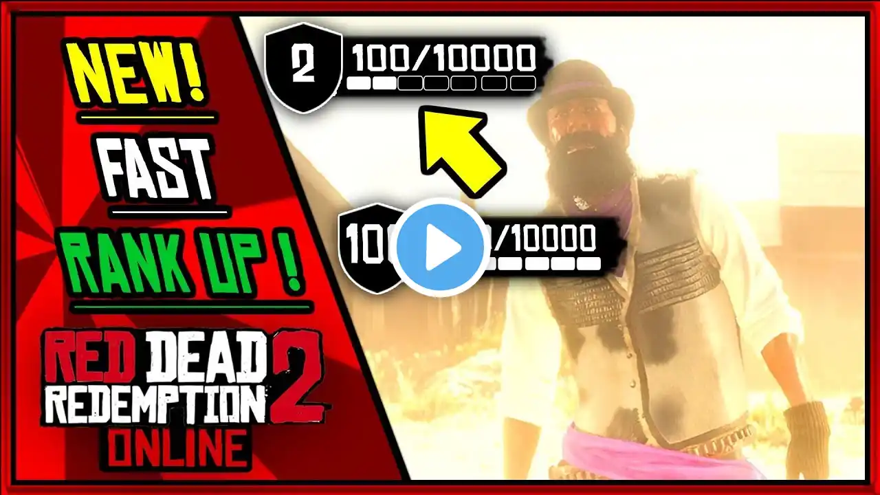 Red Dead Online INSANE XP EXPLOIT! RANK UP FAST! - WORKING  RED DEAD ONLINE XP EXPLOIT