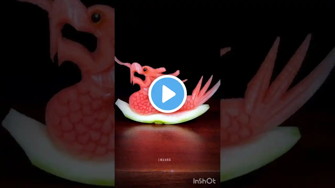 we should eat Watermelon in summer🤩beautiful Watermelon craft #shorts#viral #ytshorts #youtubeshorts