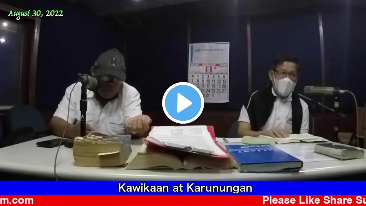 DWXI 1314 AM Livestream (Tuesday - August 30, 2022) #kawikaanatkarunungan