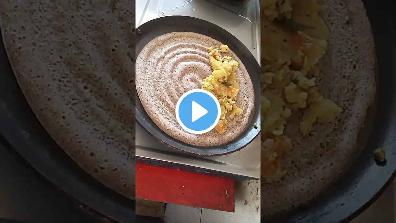 Ragi masala dosai#healthybreakfast#short#shorts#youtube#chinsworld