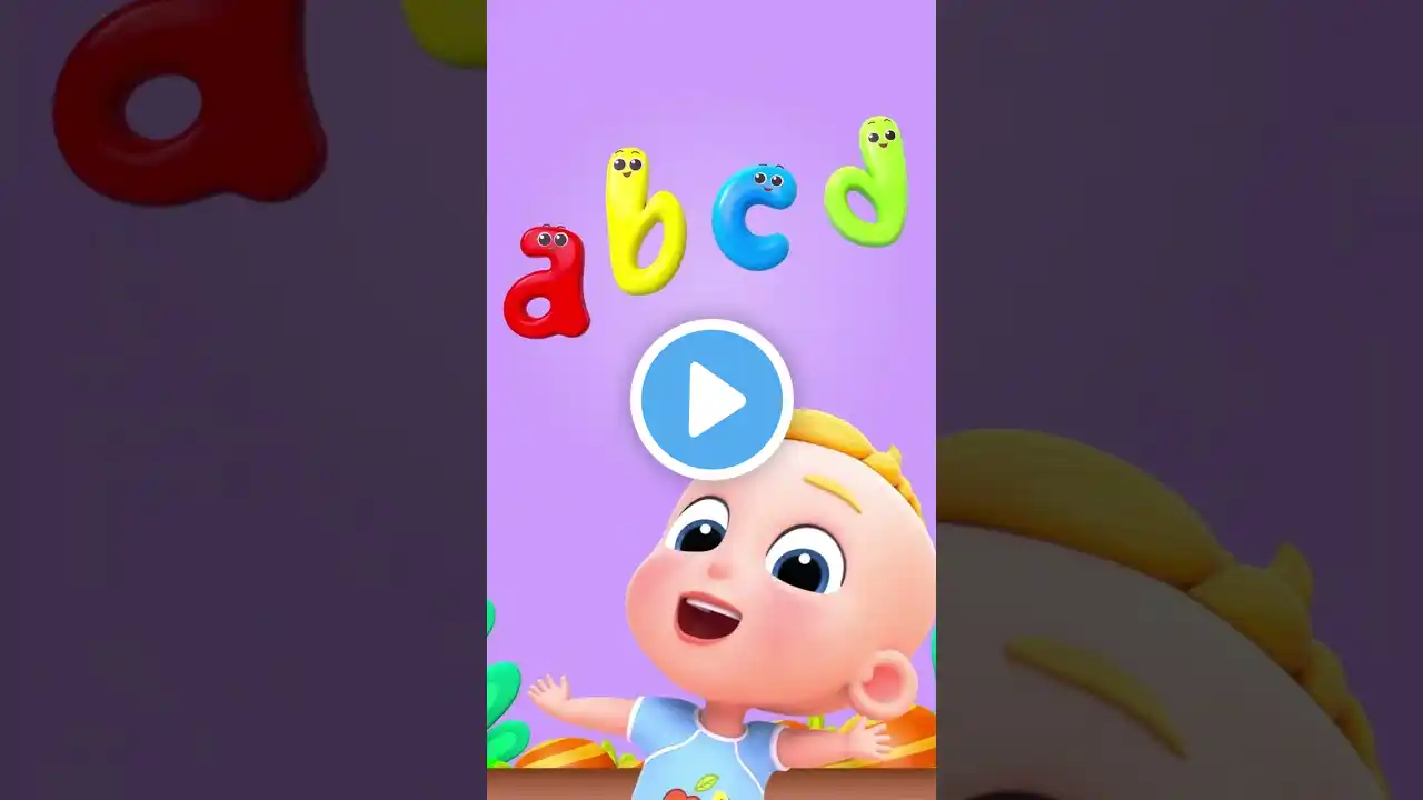 Apples & Bananas Nursery Rhymes #shorts #CancionesParaCantar #MúsicaInfantil