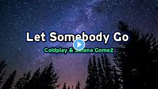 Let Somebody Go - Coldplay x Selena Gomez | Lyrics Video