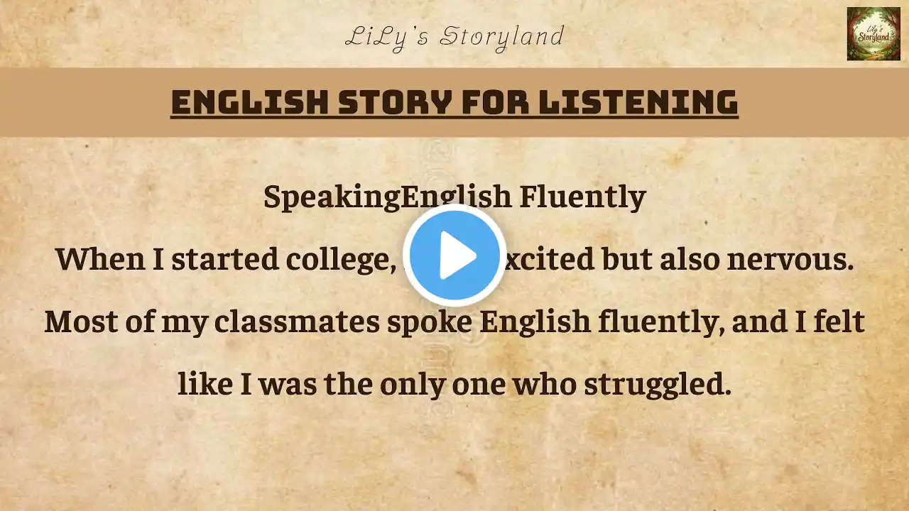 Lily's Storyland: English Stories for Listening 🎧 | Graded Reader & English Speaking Practice