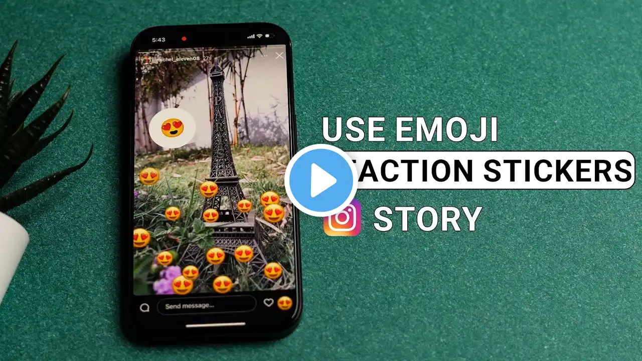 How to Use Emoji Reactions Sticker on Instagram Story?