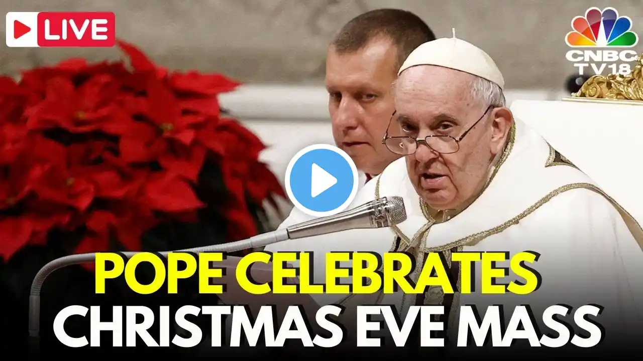 Vatican Christmas Mass LIVE: Pope Francis Celebrates Christmas Mass | *Urbi et Orbi" Message | N18G