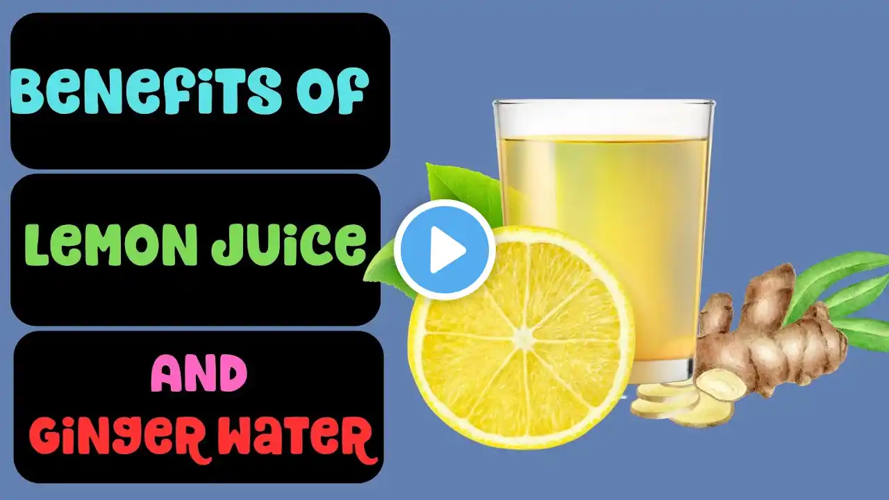 Unlock the Incredible Benefits of Ginger and Lemon Water